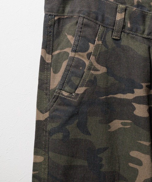 【説明ご確認ください】ARCHIVIO カモフラージュ パンツ 48 ARCHIVER カーゴパンツ 「Bk」カモフラージュ迷彩 ワイドカーゴパンツ