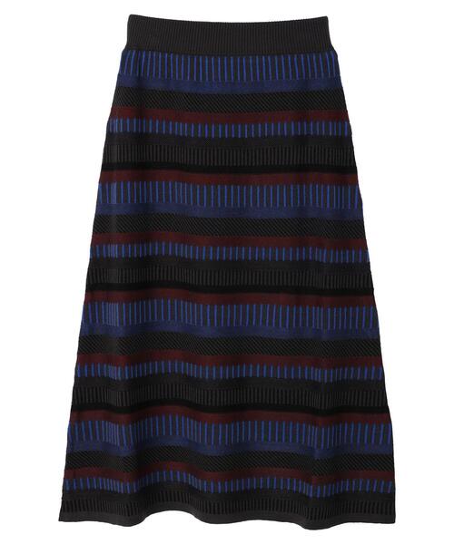 「Green Parks」 「YE LiBARE」ニットスカート FREE グリーン レディース_画像7