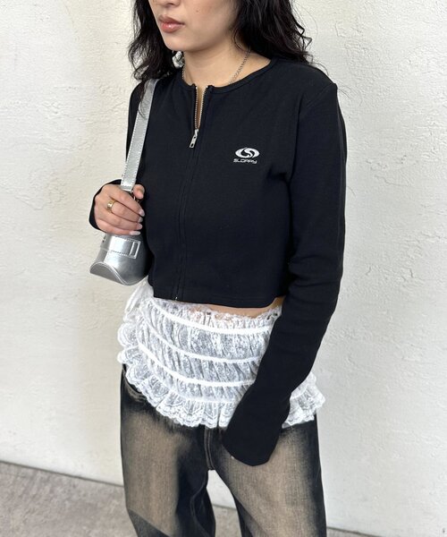 WHO'S WHO gallery スロッピー フューチャー ロゴ ジップ T WHO'S WHO gallery tシャツ 「SLOPPY/スロッピー」フューチャー