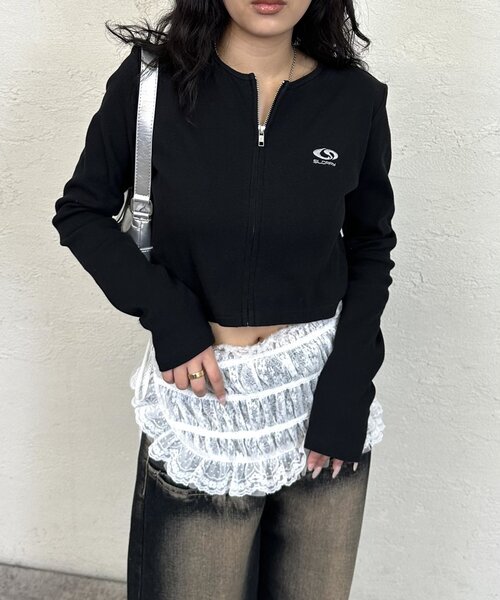 WHO'S WHO gallery スロッピー フューチャー ロゴ ジップ T WHO'S WHO gallery tシャツ 「SLOPPY/スロッピー」フューチャー