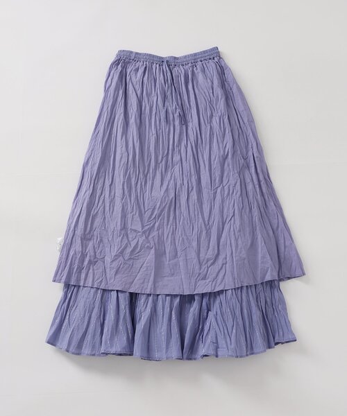 SLOBE IENA クリンクルフレアスカート SLOBE IENA｜クリンクルフレアスカート | Rakuten Fashion(楽天