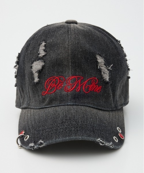 SLY キャップ 帽子 DAMAGE PIERCE CAP ダメージ ピアス