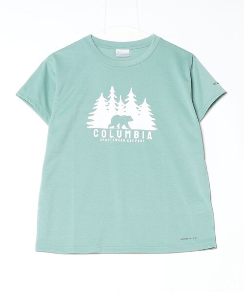 tシャツ Columbia／デルタドリフトグラフィック ショートスリーブTシャツ／コロンビア／冷却／半袖Tシャツ レディース Columbia tシャツ Columbia／デルタドリフトグラフィック