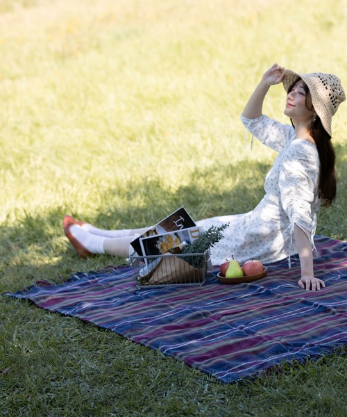 TWEED MILL（ツイードミル） ポロピクニックラグ 145×183cm ニュー