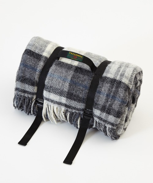 TWEED MILL（ツイードミル） ポロピクニックラグ 145×183cm ニュー