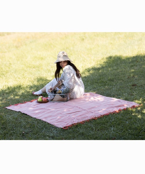 TWEED MILL（ツイードミル） ポロピクニックラグ 145×183cm ニュー