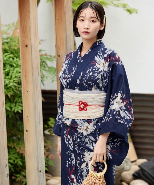 MONO-MART（モノマート） 浴衣 選べるアソート花柄 浴衣 5点セット