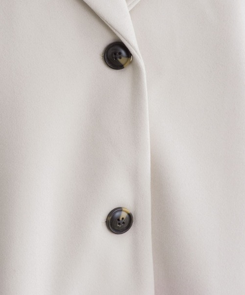 「Pierrot」 チェスターコート L アイボリー レディース_画像6