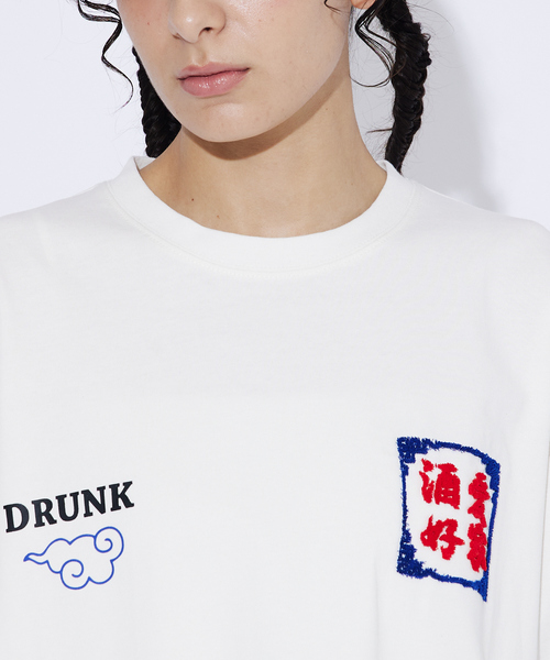 ABAHOUSE tシャツ 「YOIDORE/ヨイドレ 」スーベニアTシャツ2/ 酒
