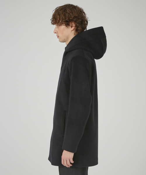 「ABAHOUSE」 コート 50 ダークネイビー メンズ_画像5