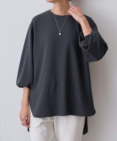 新品　ビアズリー ホワイト 長袖 トップス サイズ0 BEARDSLEY 「BEARDSLEY」 長袖カットソー 0 ホワイト レディース