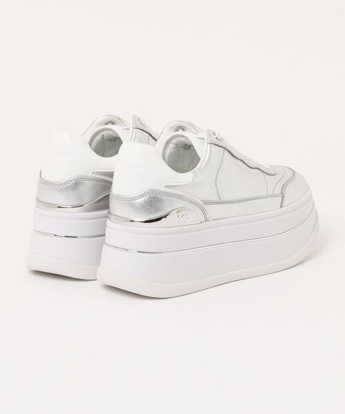 MICHAEL KORS/HAYESメタリックレザープラットフォームスニーカー MICHAEL KORS スニーカー HAYES メタリックレザー