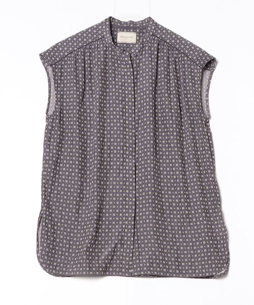 「UNITED ARROWS」 ノースリーブブラウス 38 グレー レディース