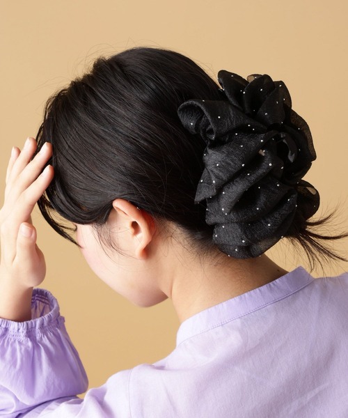 tiny tiny（ティニーティニー） ヘアクリップ キラキラBIGバンス