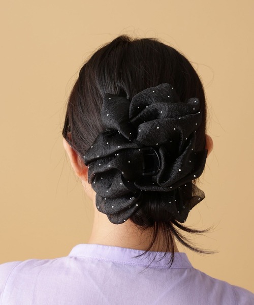 tiny tiny（ティニーティニー） ヘアクリップ キラキラBIGバンス