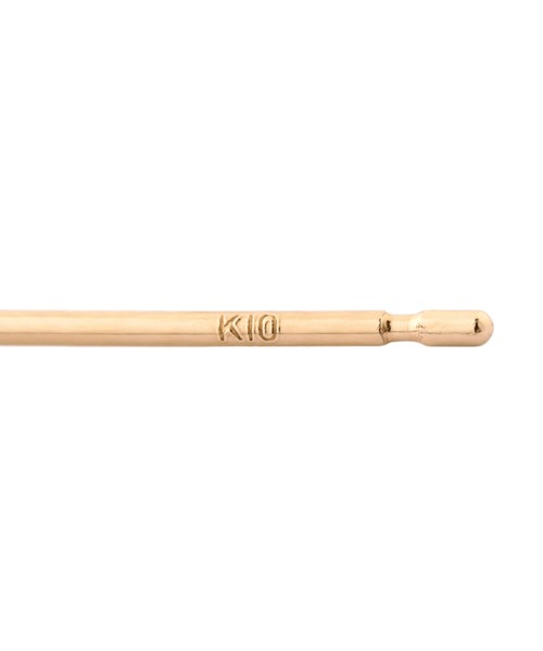 ピアス 淡水パールピアス「K10」 レディースの画像