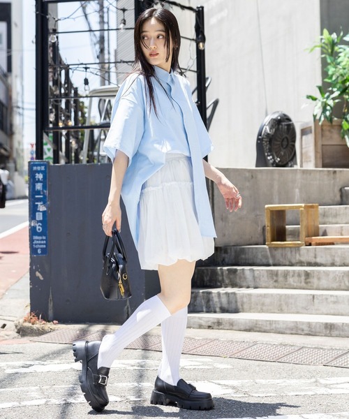 RAGEBLUE スカート チュールバルーンミニスカート : ZOZOTOWN