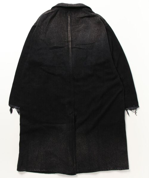 「Jieda」 チェスターコート 2 ブラック メンズ_画像2