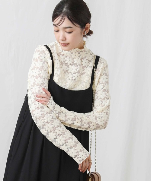 「Torrazzo Donna」 長袖ブラウス FREE アイボリー レディース
