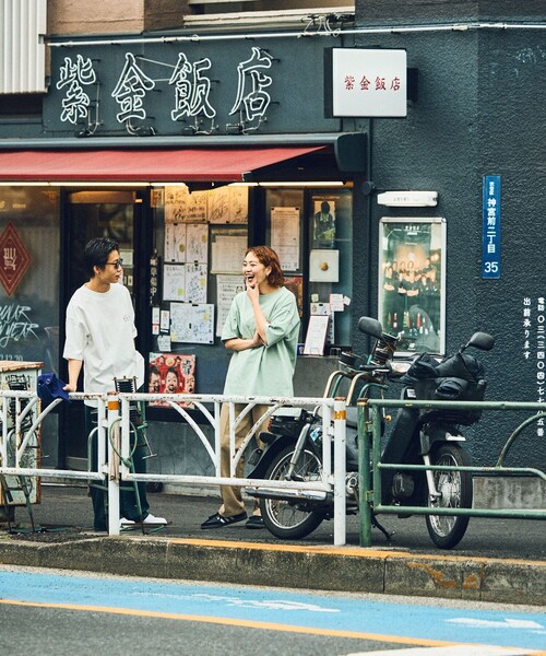 「FREAK'S STORE」 半袖Tシャツ MEDIUM スミクロ メンズ