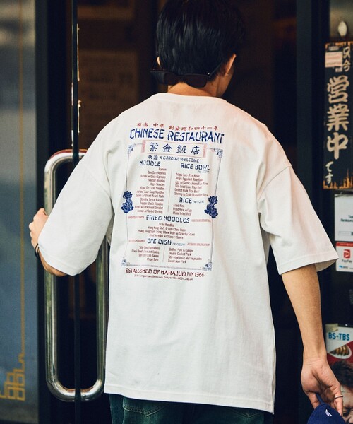 「FREAK'S STORE」 半袖Tシャツ MEDIUM スミクロ メンズ