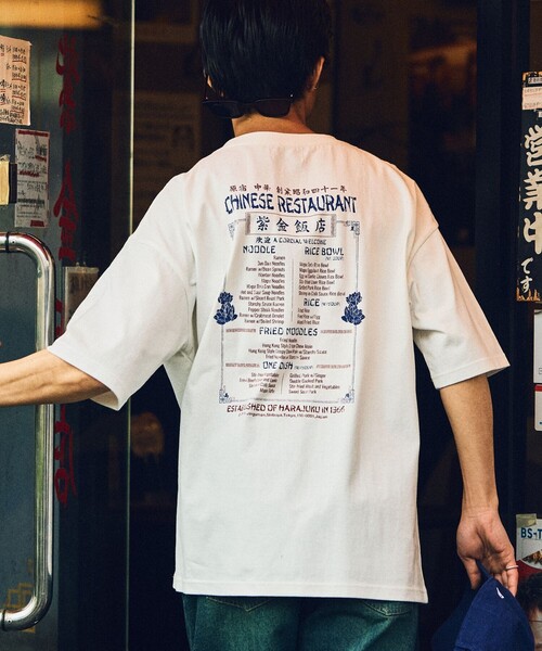 「FREAK'S STORE」 半袖Tシャツ MEDIUM スミクロ メンズ