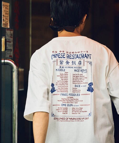 「FREAK'S STORE」 半袖Tシャツ MEDIUM スミクロ メンズ