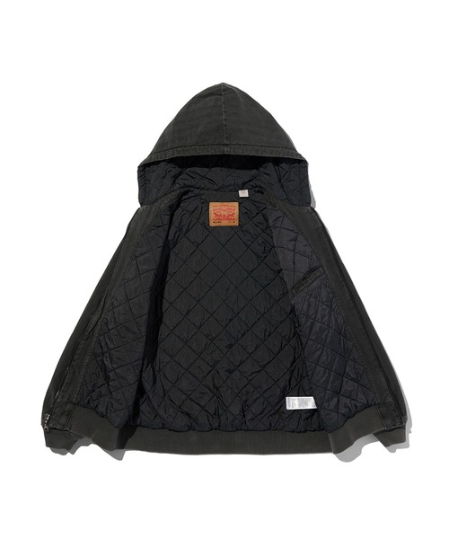 Levi's WORKWEAR POTRERO デニム フーディー Levi's｜WORKWEAR POTRERO デニム フーディー ミディアムインディゴ