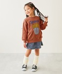 トレーナー デビラボ BOXシルエット プリン...の詳細画像1