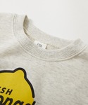 トレーナー デビラボ BOXシルエット プリン...の詳細画像5