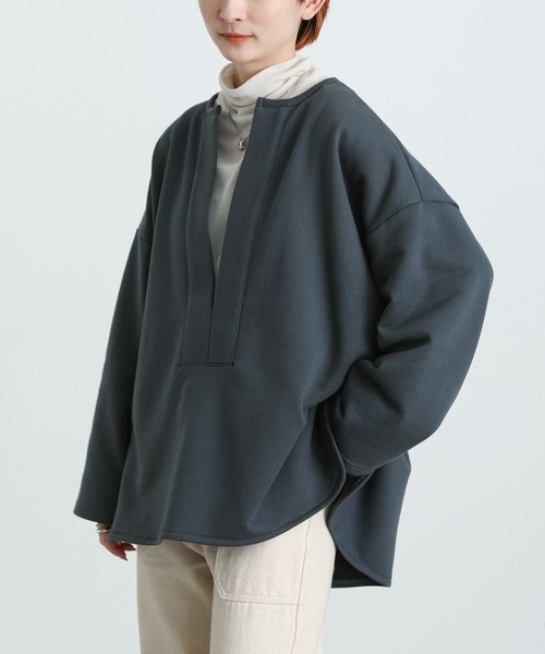 「select MOCA」 スウェットカットソー FREE アイボリー レディース_画像3