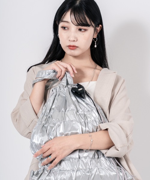ACOC トートバッグ 「ACOC/アコック」トートバッグ 巾着バッグ Tiered