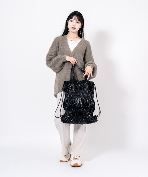 ACOC トートバッグ 「ACOC/アコック」トートバッグ 巾着バッグ Tiered