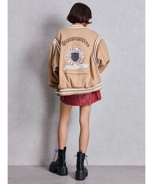 GYDA（ジェイダ） スタジャン BACK embroidaryジャケット レディース