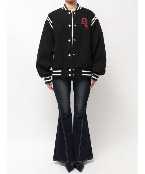 GYDA（ジェイダ） スタジャン BACK embroidaryジャケット レディース