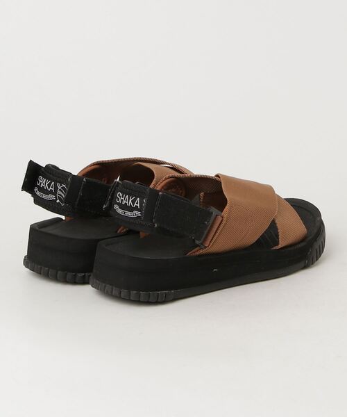 「SHAKA」 フラットサンダル 23cm ブラウン レディース_画像2
