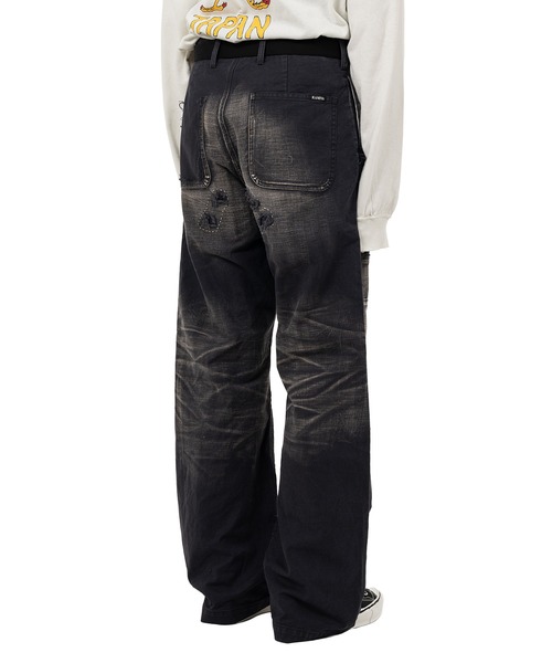 カーゴパンツ Repaired Serge Work Pants メンズの画像