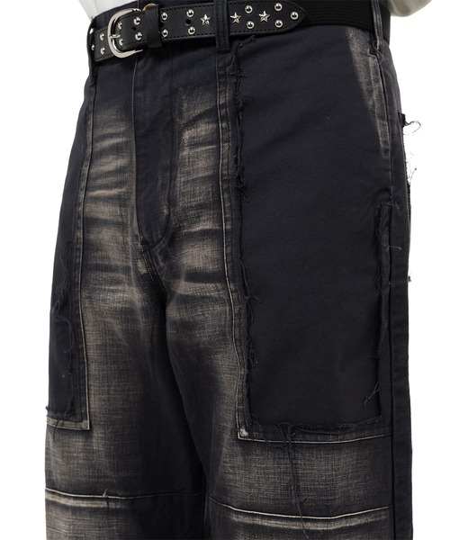 カーゴパンツ Repaired Serge Work Pants メンズの画像