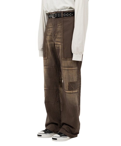 カーゴパンツ Repaired Serge Work Pants メンズの画像