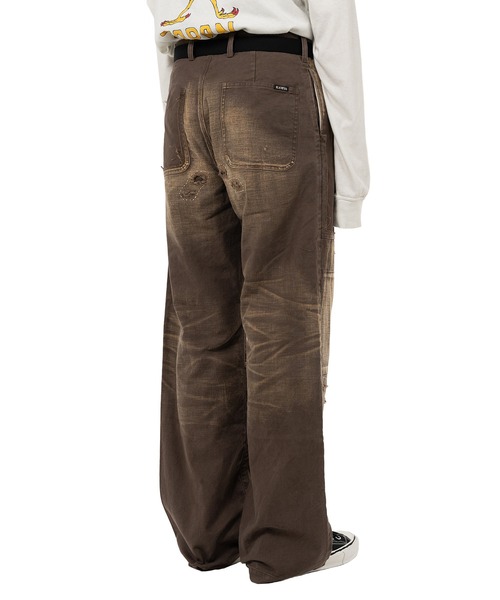 カーゴパンツ Repaired Serge Work Pants メンズの画像
