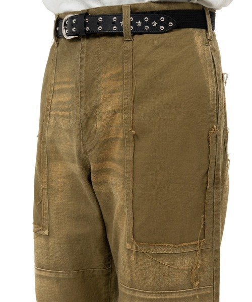 カーゴパンツ Repaired Serge Work Pants メンズの画像
