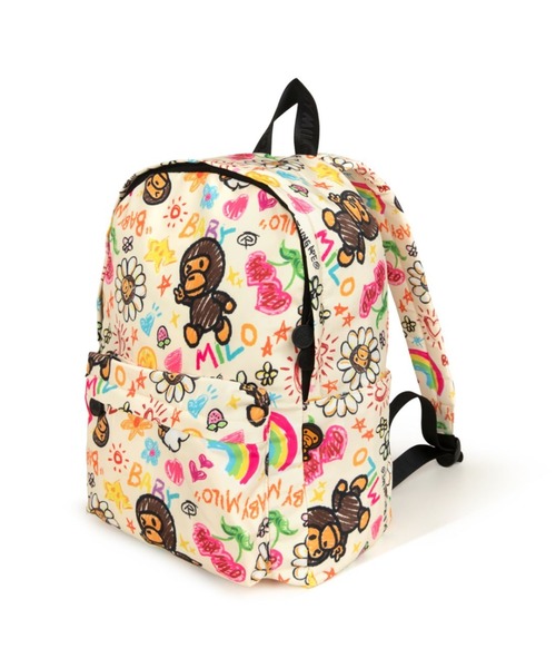A BATHING APE baby milo リュック お値下可能⭕️ A BATHING APE デイバック リュック BABY MILO MEDIUM BACKPACK