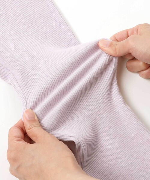 SLAP SLIP（スラップスリップ） レギンス スパッツ レースリボン裾