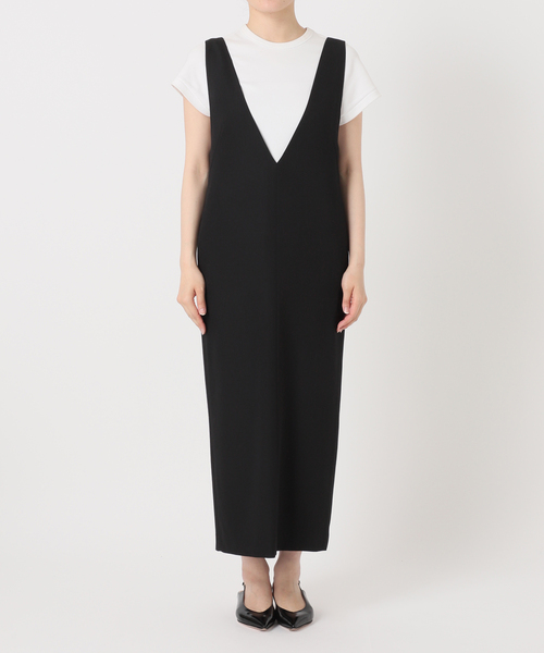 NOBLE（ノーブル） ワンピース 「WEB限定追加」ストレートVネック
