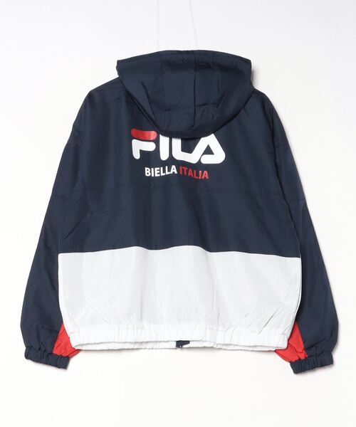 新品未使用 FILA　 ジップアップジャケット　レディース　 XL FILA（フィラ） ジップアップブルゾン X-LARGE グレー×ピンク