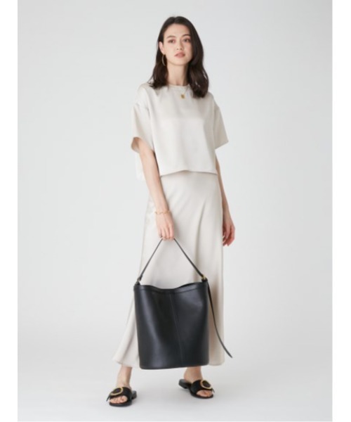 「Mila Owen」 半袖ブラウス 1 ベージュ レディース_画像7