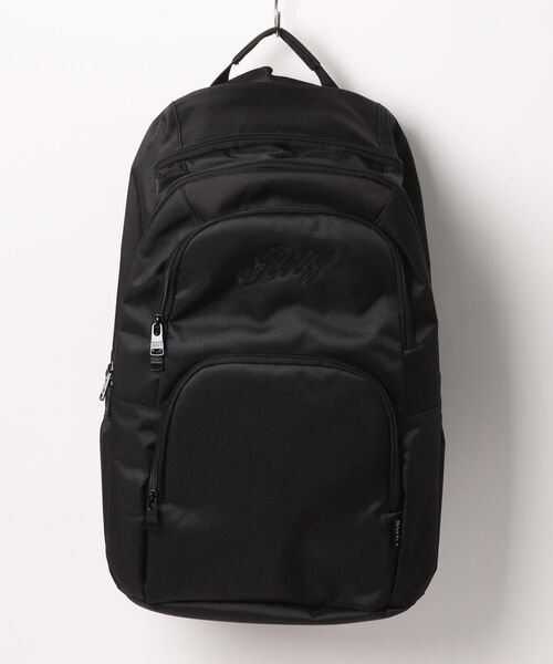 RFロゴ ブラックナイロンリュック RFロゴ ブラックナイロンリュック ROXY デイバック リュック GO OUT