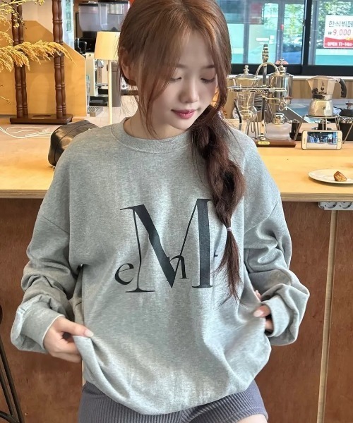 MUCENT ムセント　トレーナー　グレー　スウェット MUCENT（ムセント） トレーナー スウェット MUCENTブランド直輸入正規