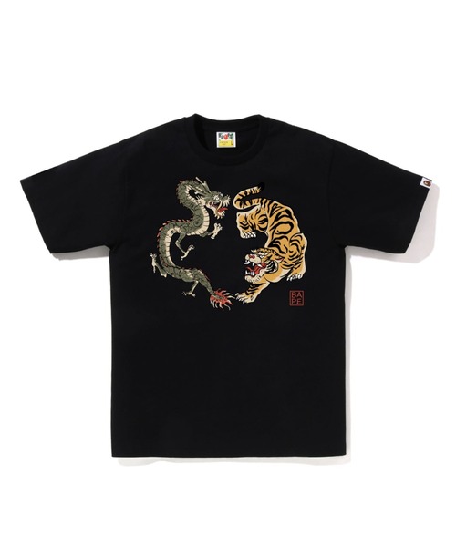 A BATHING APE（アベイシングエイプ） 半袖Tシャツ - ブラック メンズ