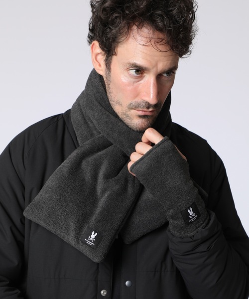 Psycho Bunny（サイコバニー） マフラー フリース 差し込みマフラー